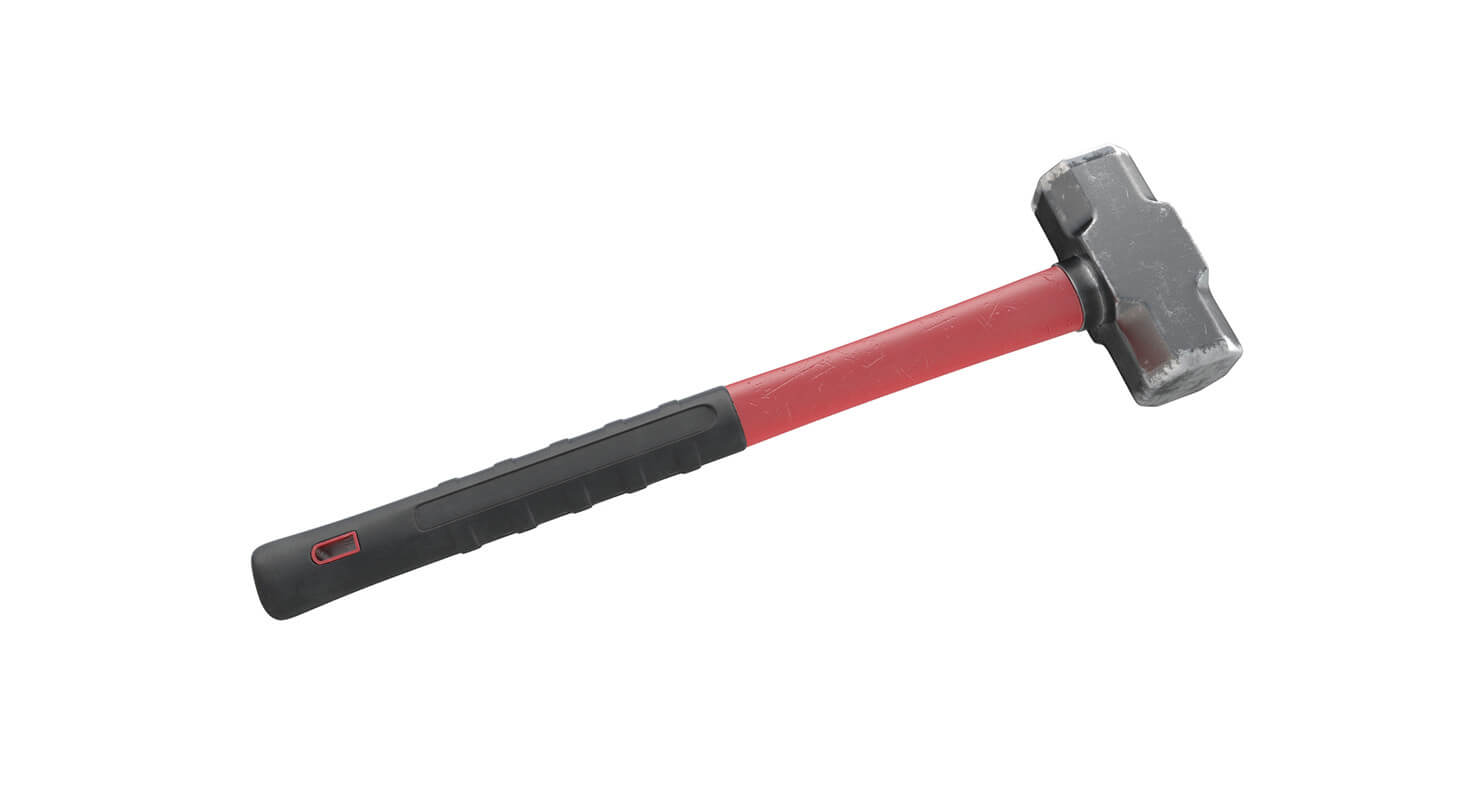 Sledge Hammer 3D Model by frezzy