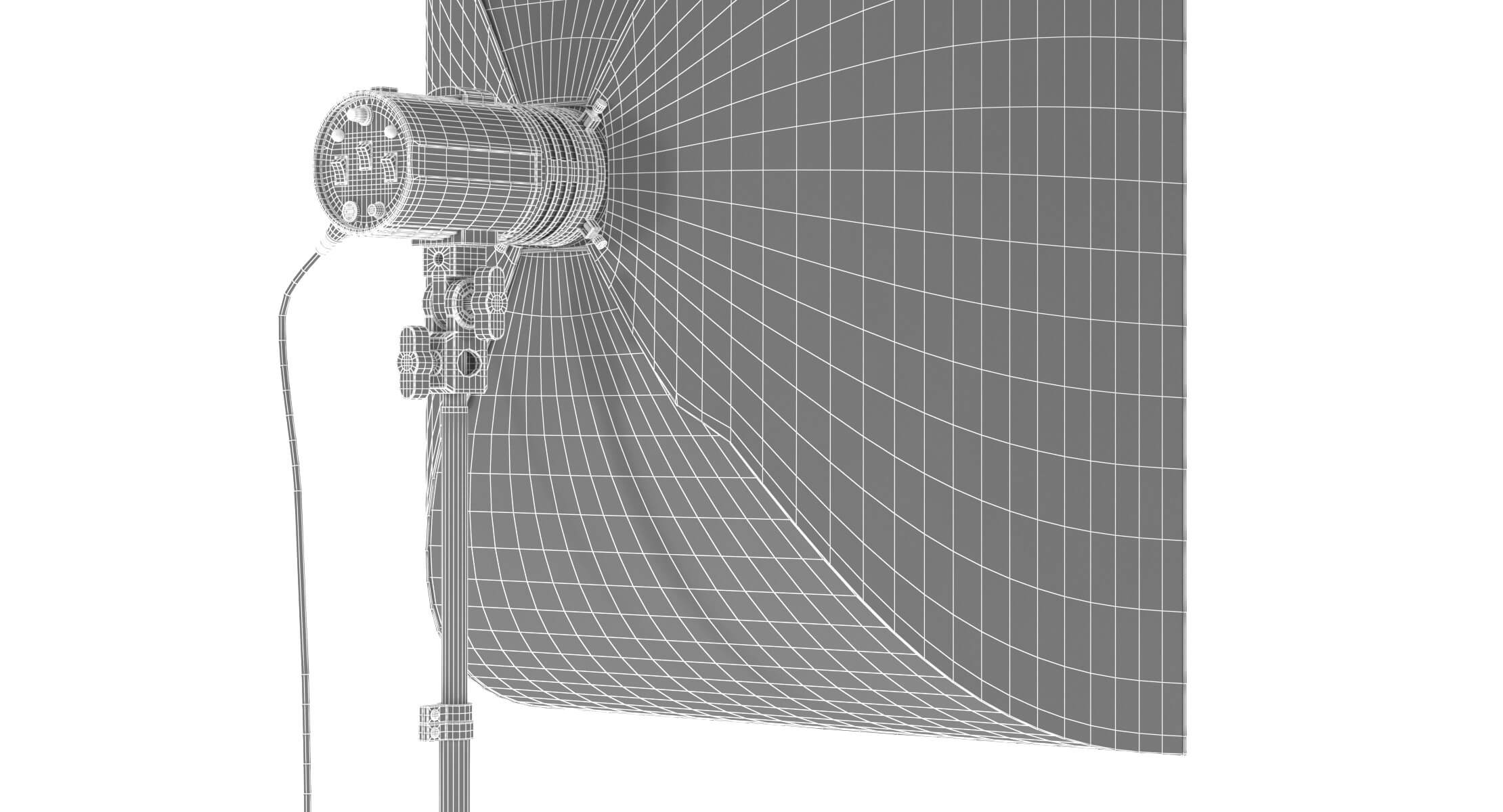 Softbox Square Perfect SP 160M - 3D Model by frezzy