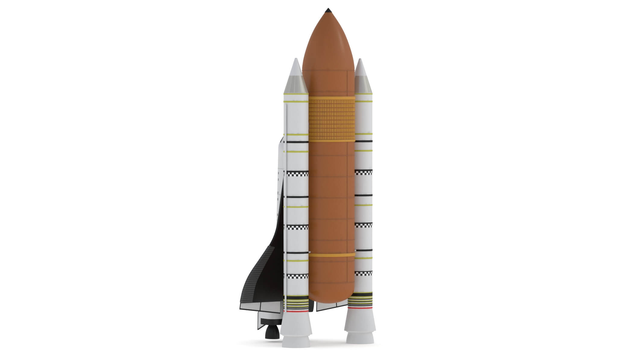 Space Shuttle 3d Model By Frezzy