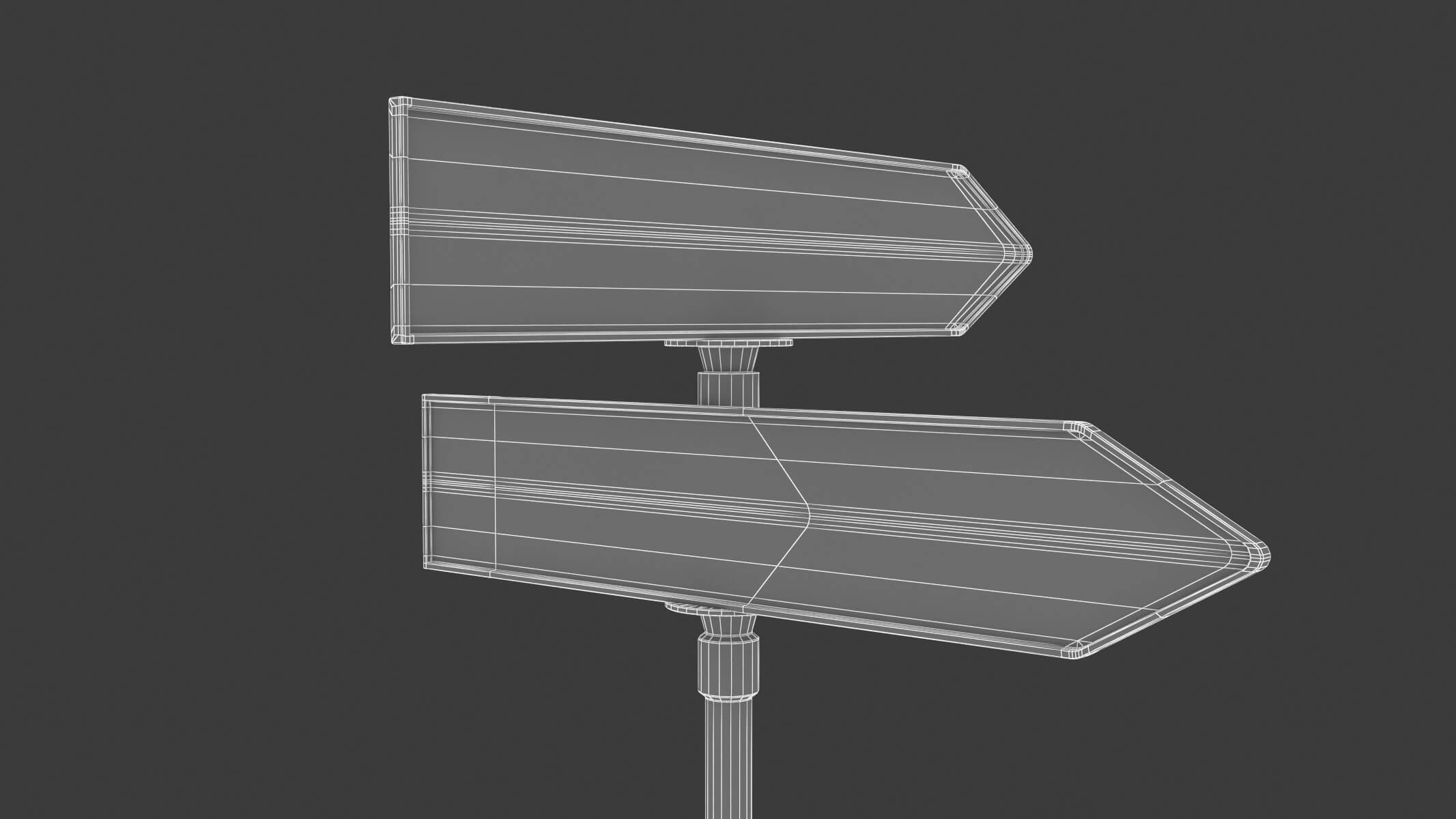 Street Sign 13 - 3D Model by frezzy