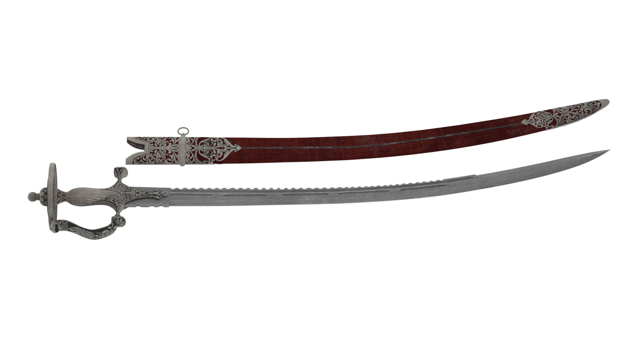 Talwar Sword - 3D Model by frezzy