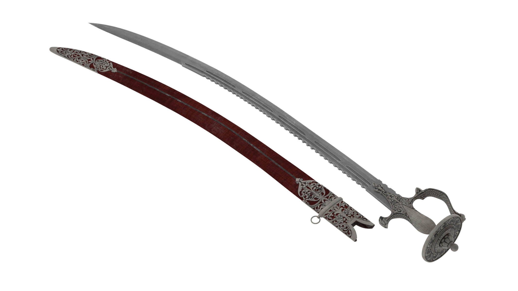 Talwar Sword - 3D Model by frezzy