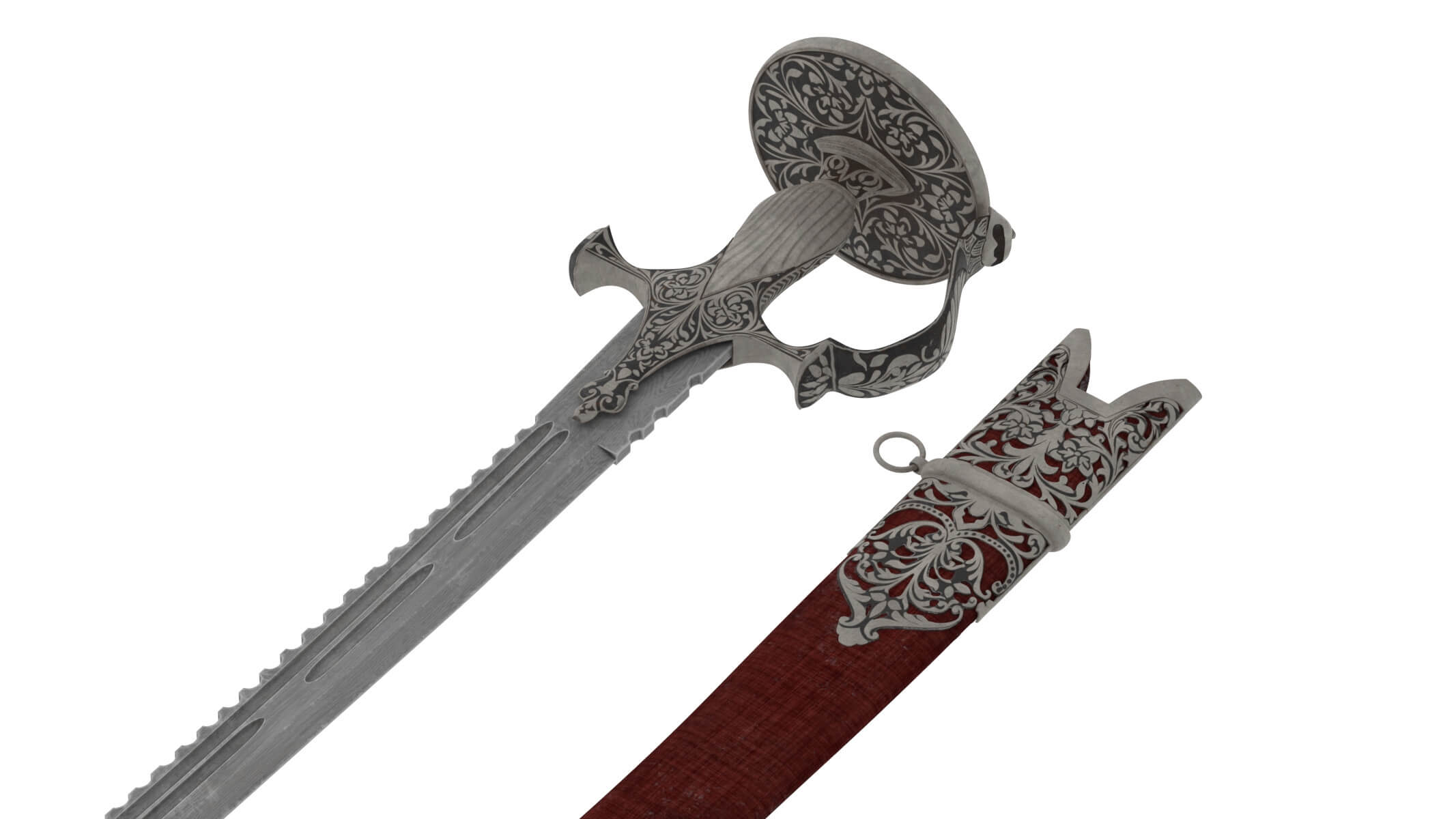 Talwar Sword - 3D Model by frezzy