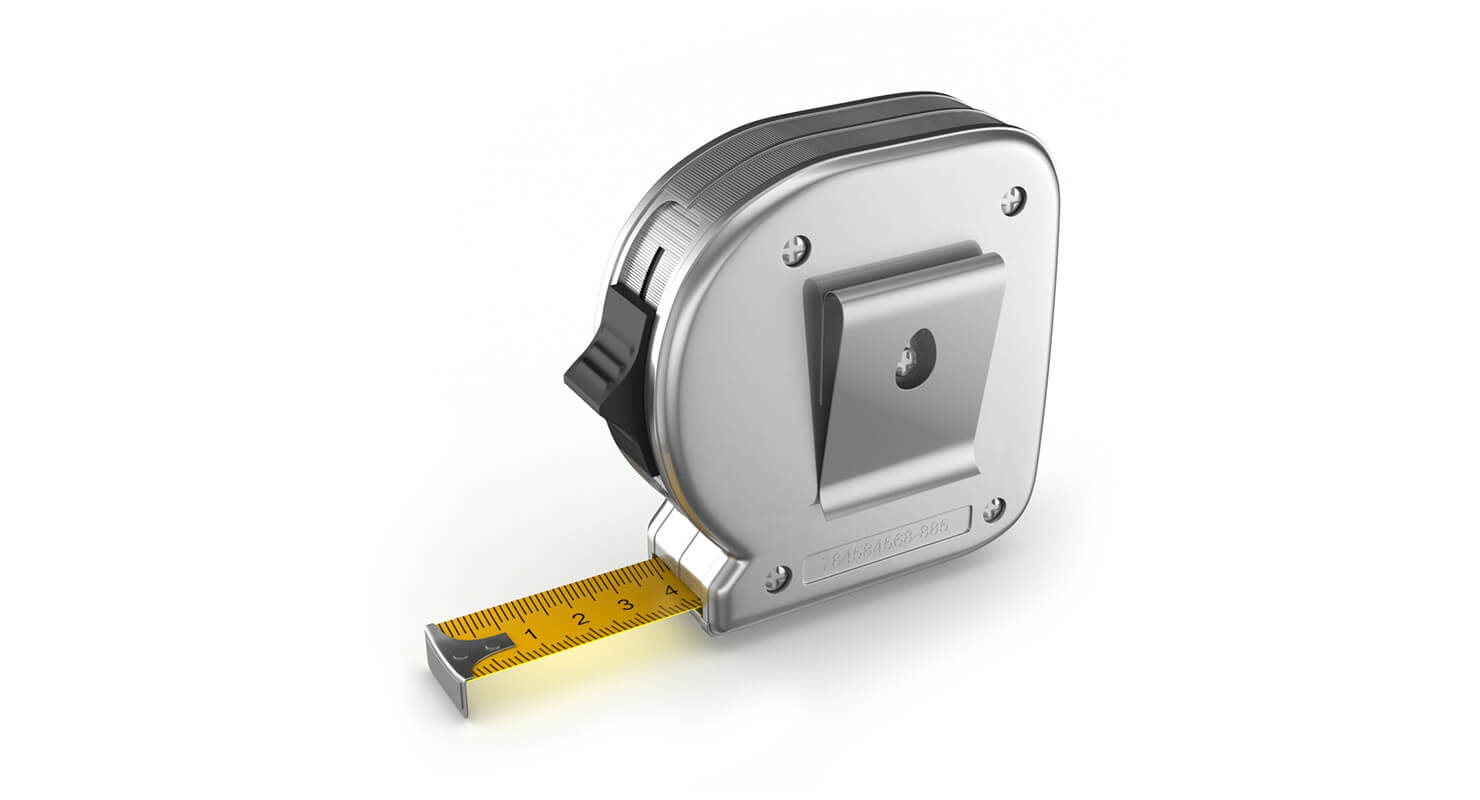 Tape Measure Tools 3D Model by frezzy