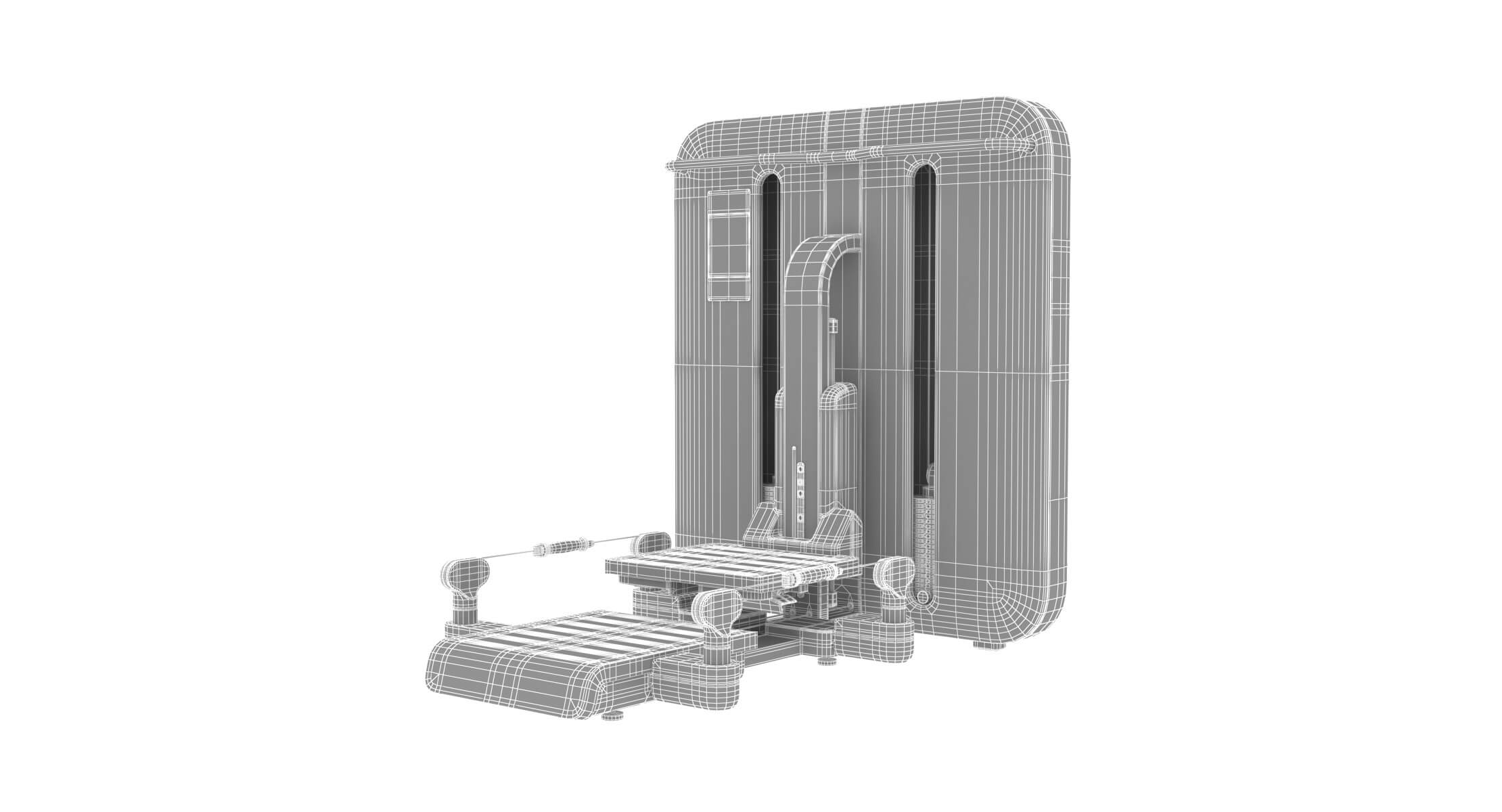 Technogym Kinesis Step Squat Station - 3D Model by frezzy