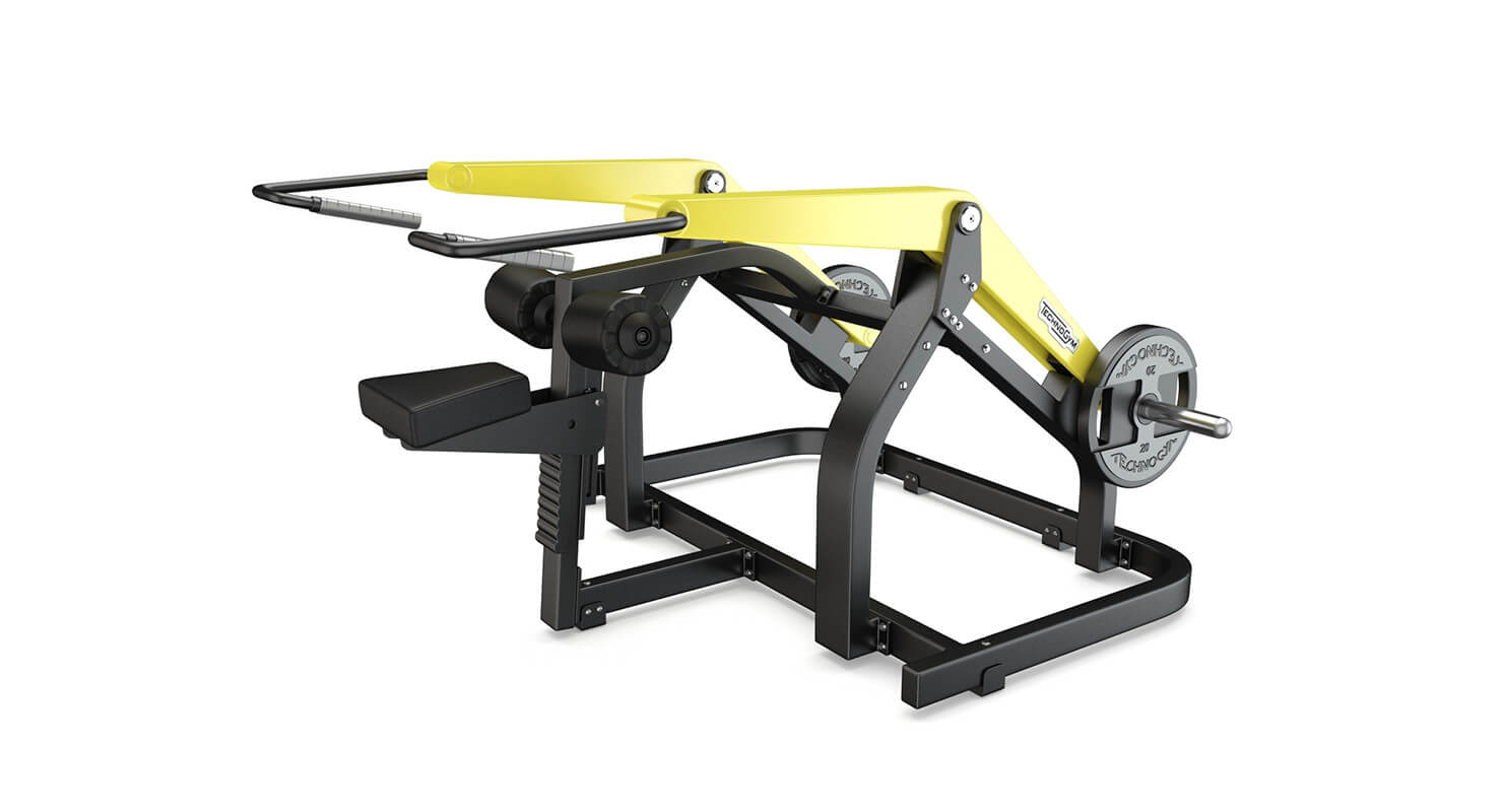 Technogym Plate Loaded Seated Dip 3D Model by frezzy
