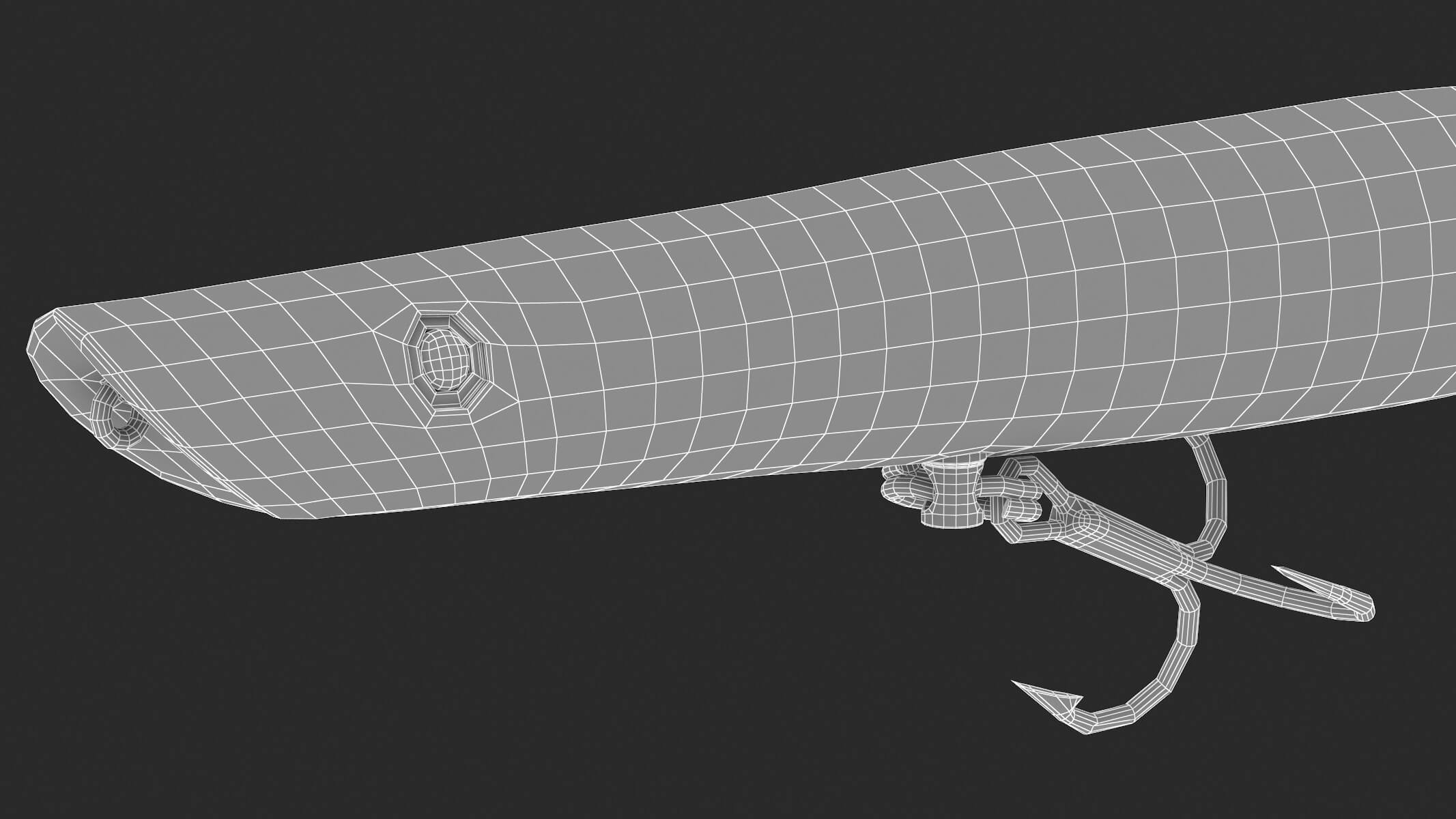 Topwater Fishing Lures 3D Model by frezzy