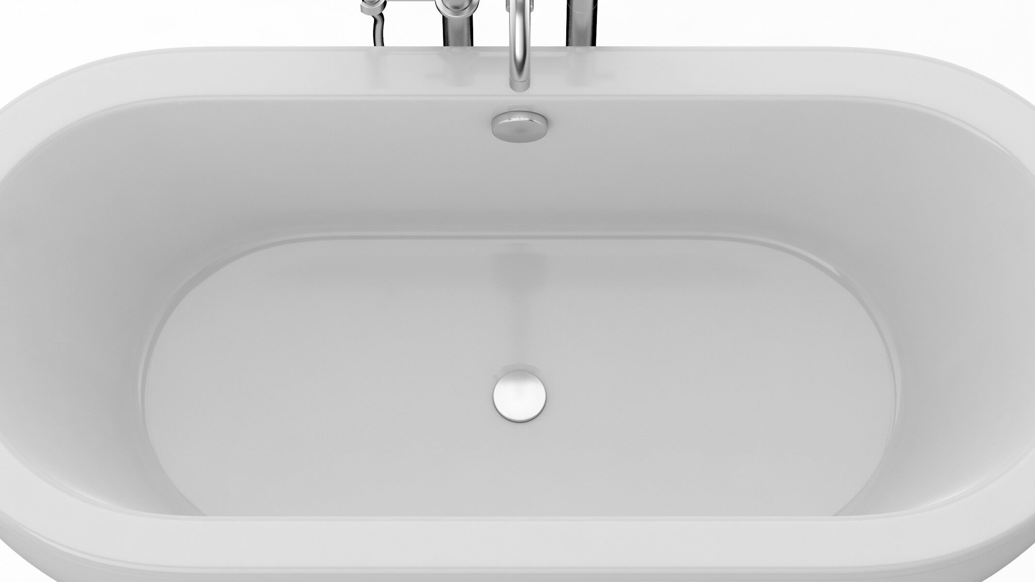 Toto Cast Iron Nexus Bathtub 3D Model by frezzy