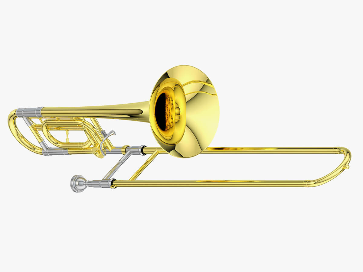 Trombone 3D Model by frezzy