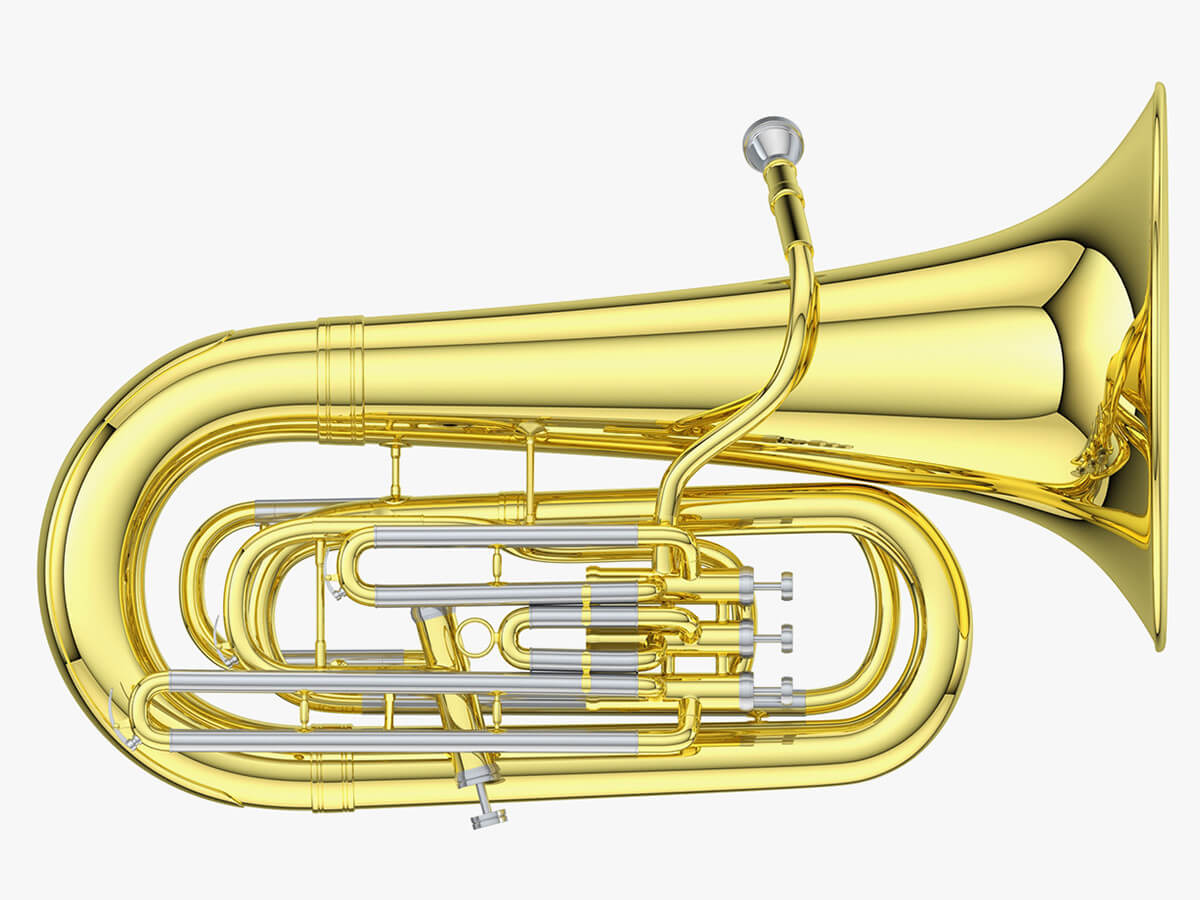Tuba 3D Model by frezzy