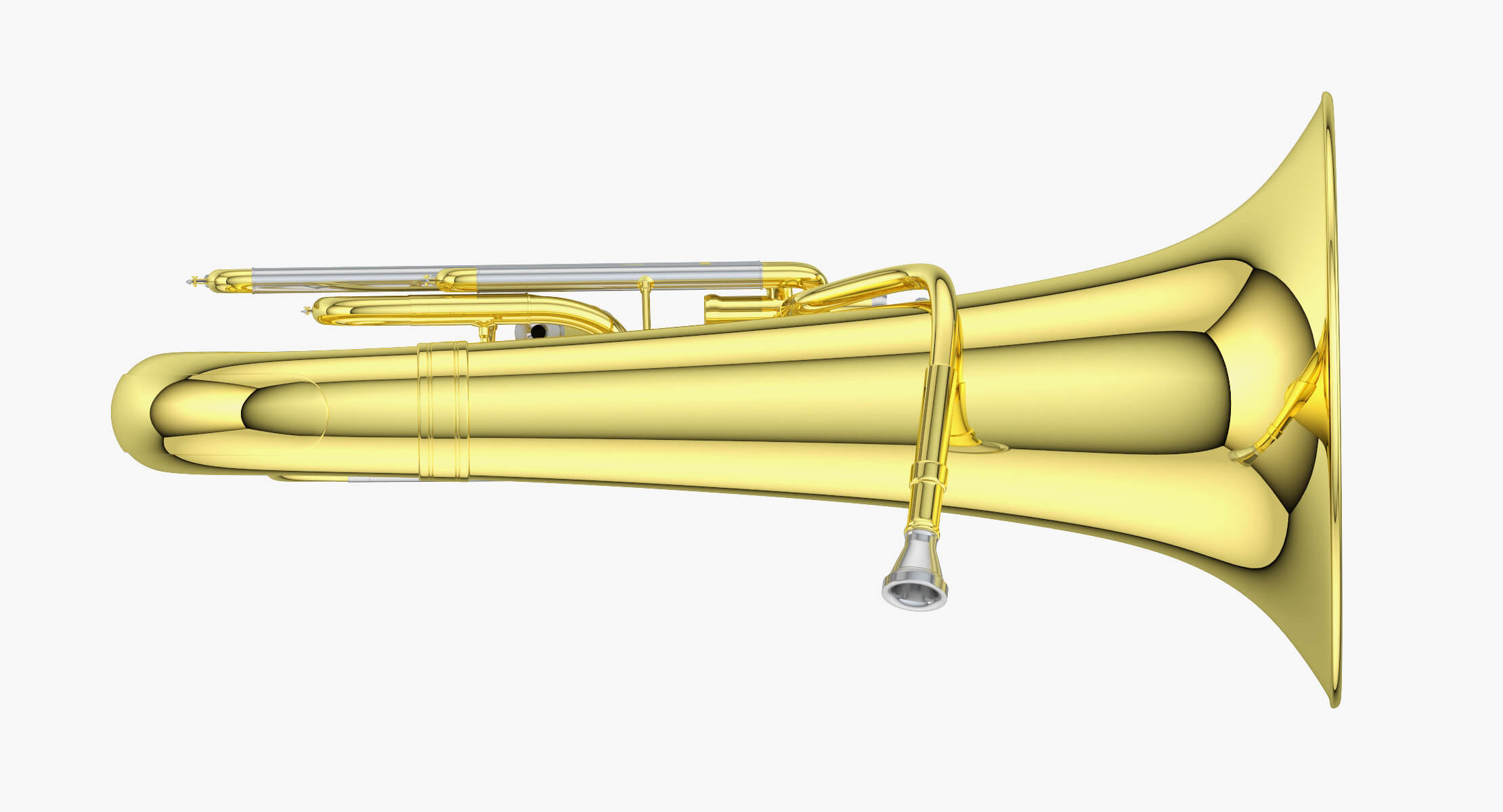 Tuba 3D Model by frezzy