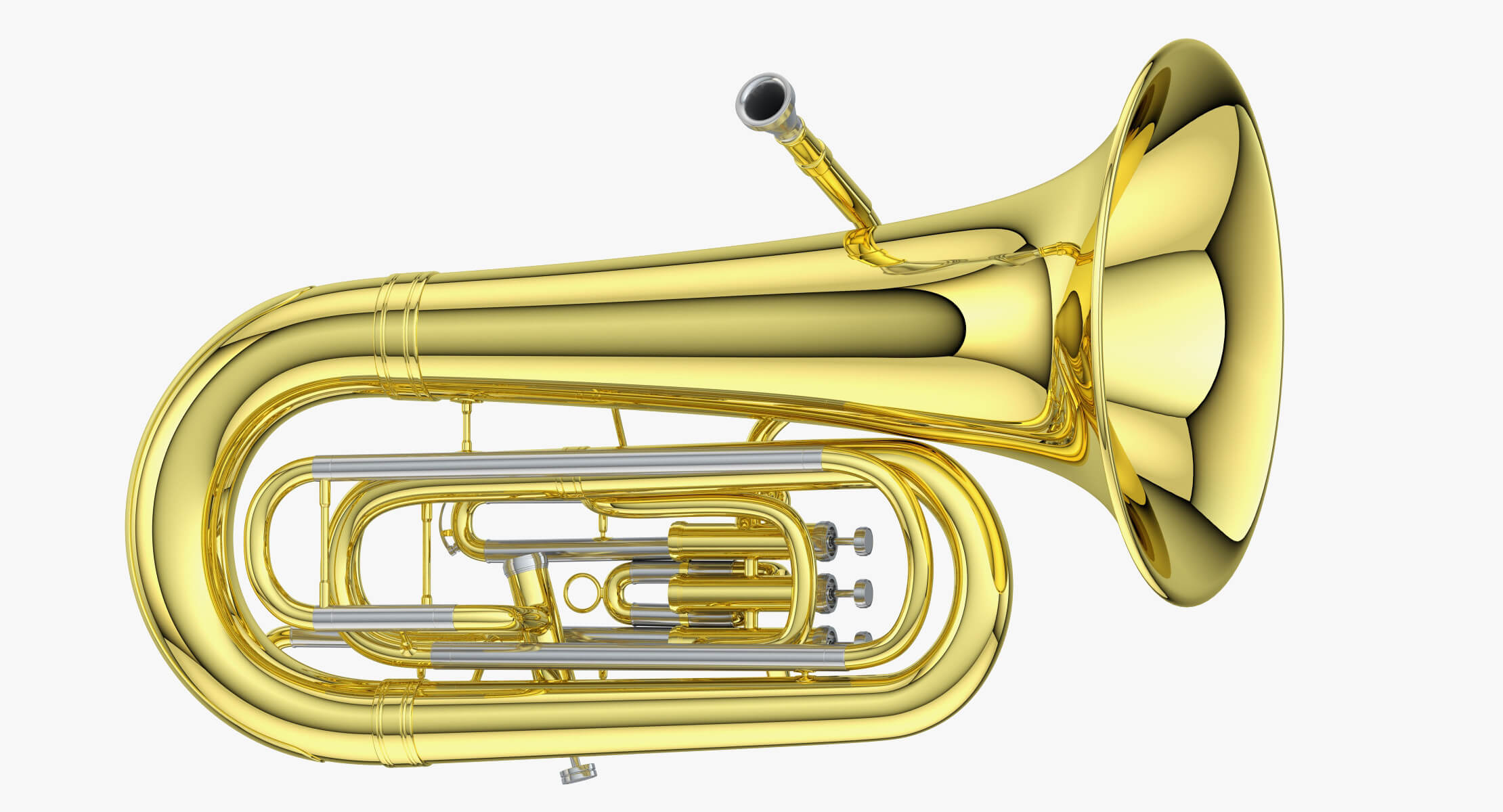 Tuba 3D Model by frezzy