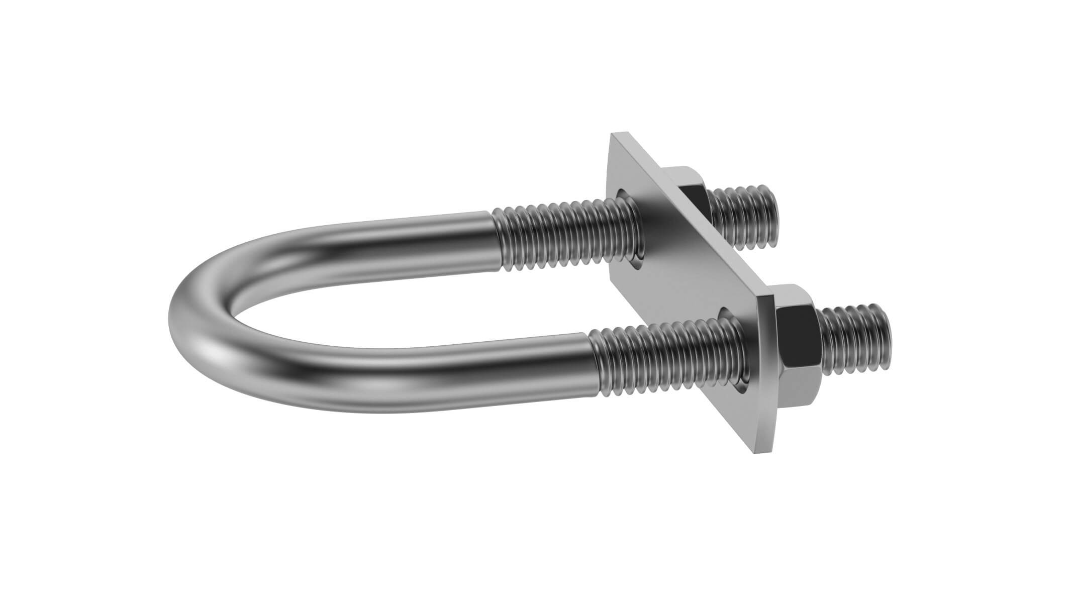 U Bolt 3D Model by frezzy