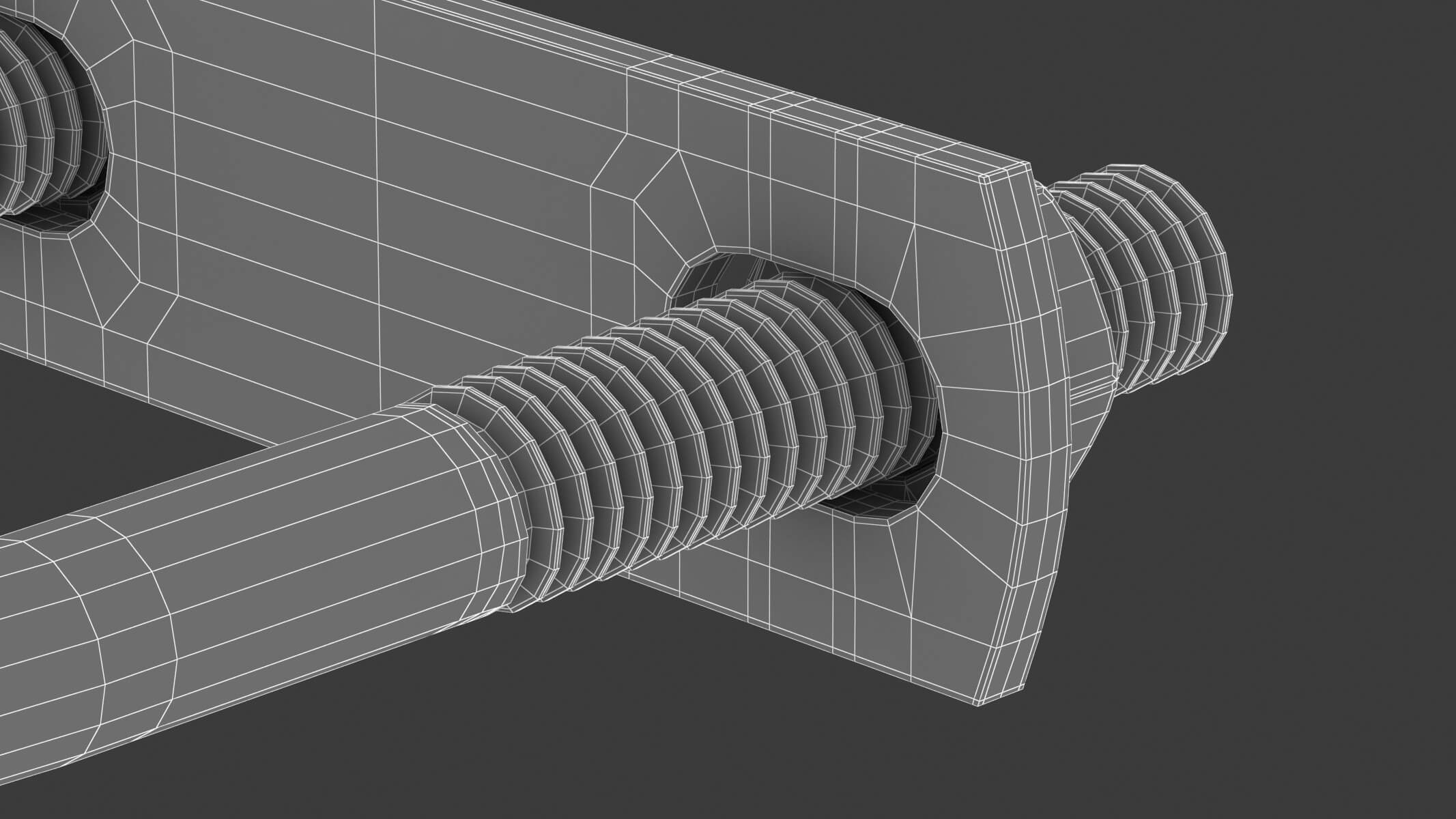 U Bolt 3D Model by frezzy