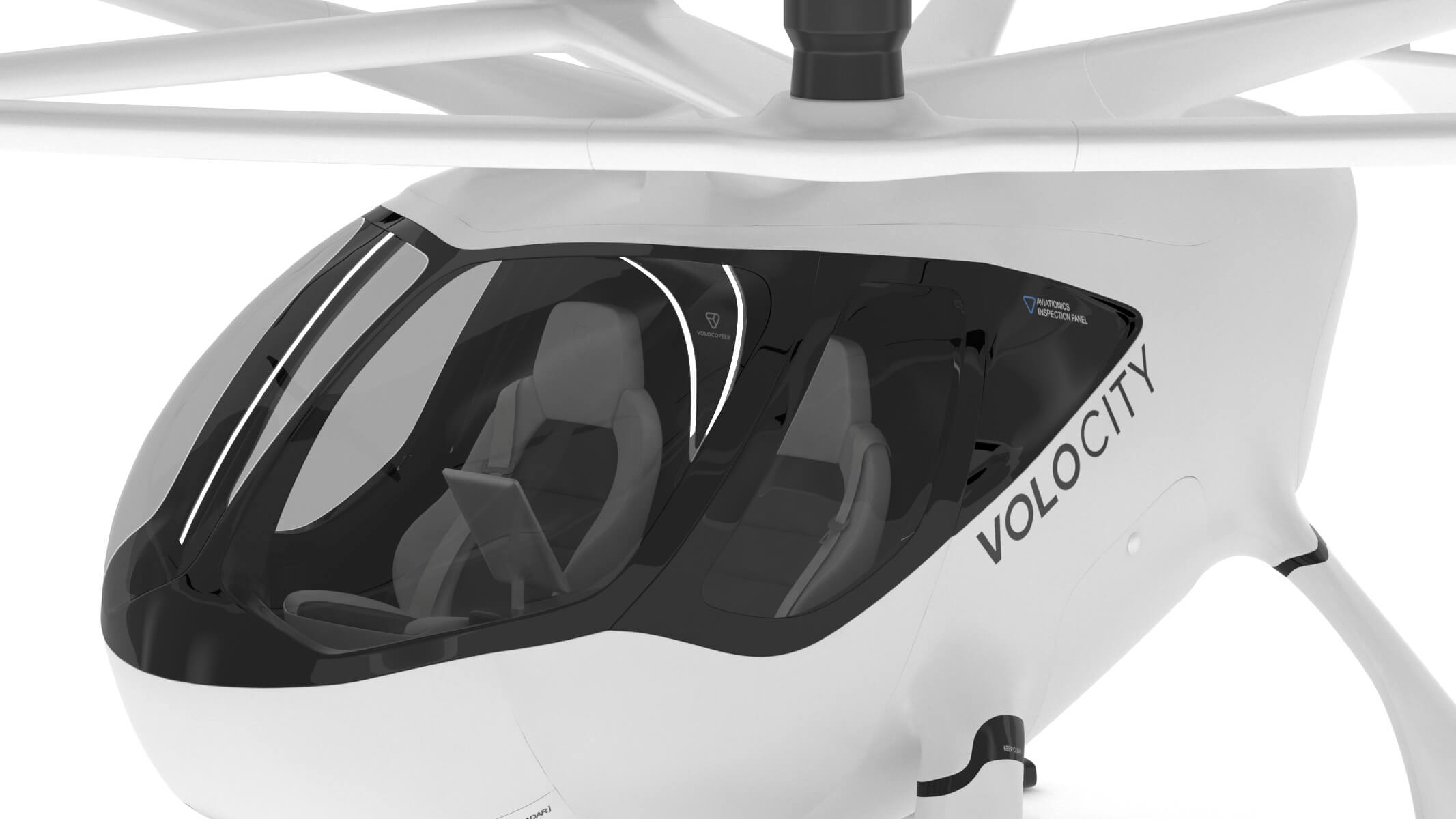 Volocity Electrically Powered Aircraft Taxi - 3D Model by frezzy