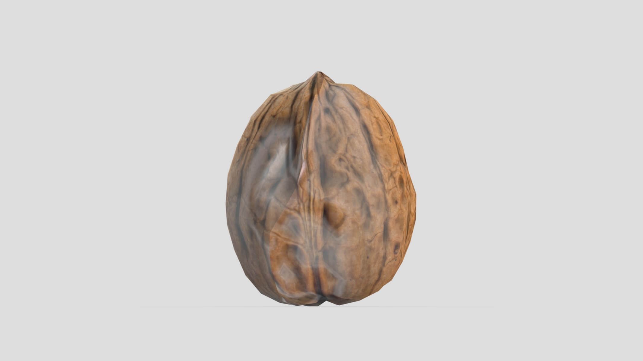 Walnut Low Poly - 3D Model by frezzy