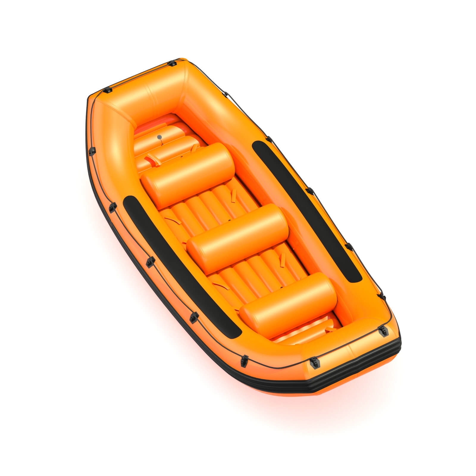 Water River Raft 3D Model by frezzy