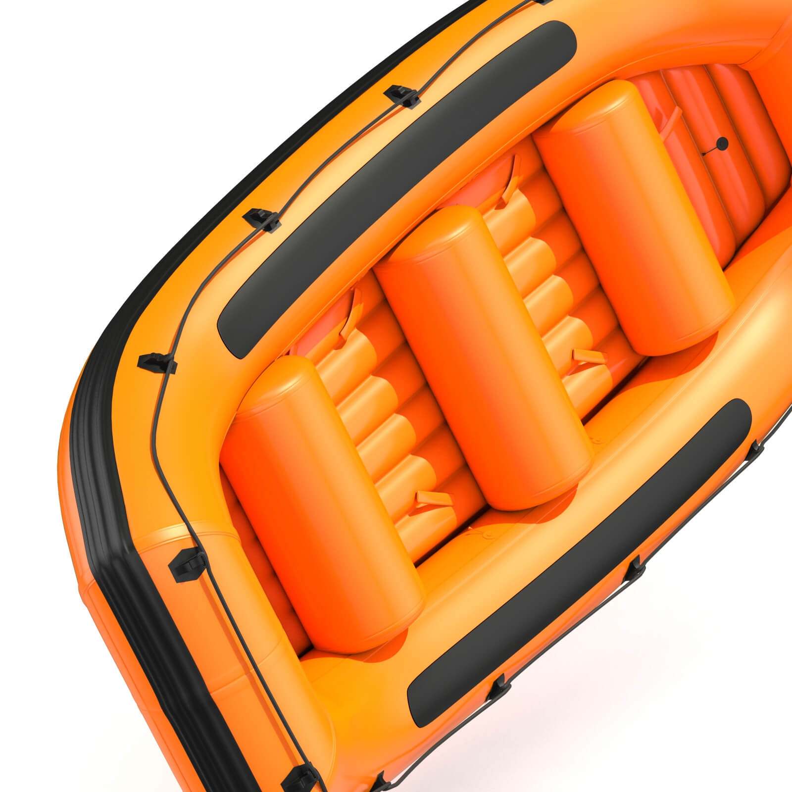 Water River Raft 3D Model by frezzy