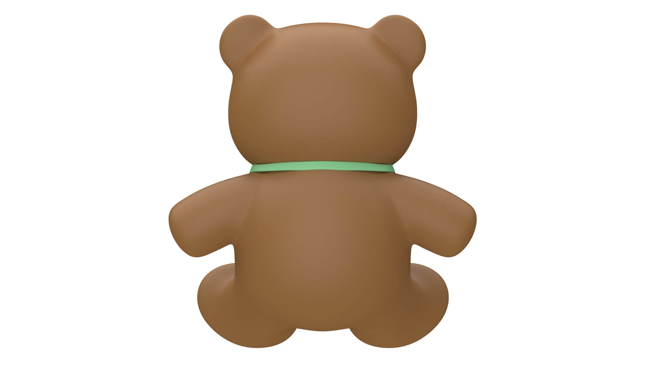 Whatsapp Teddy Bear Emoji 3D Model by frezzy