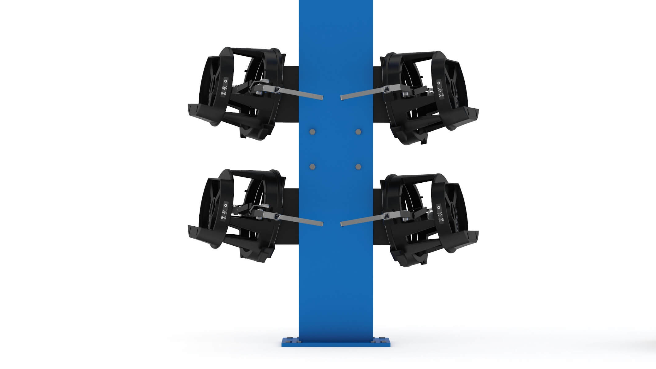 Wheel Alignment Machine 3D Model by frezzy