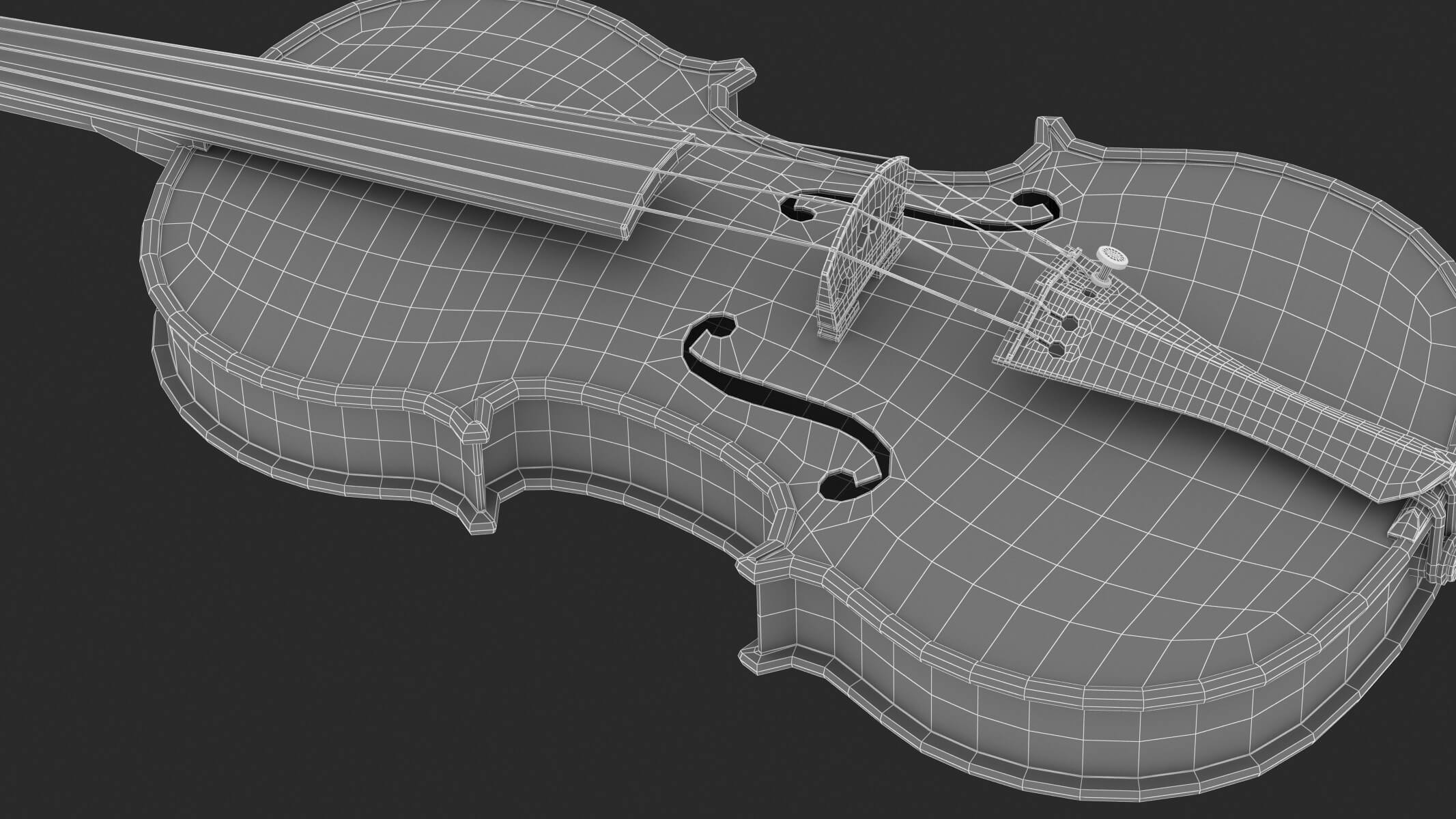 Yamaha Acoustic String YVN500SD 3D Model by frezzy