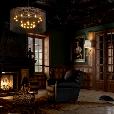 a living room