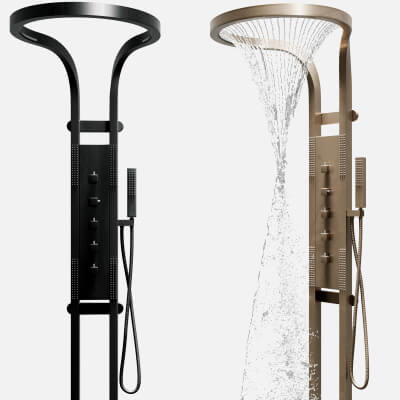 Bathroom Waterfall Rain Shower Head