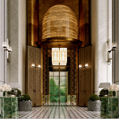 Saturn Hotel Corridor