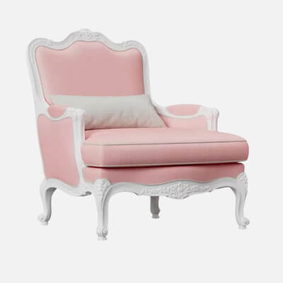 Vintage European Pink Armchair by fundlemax