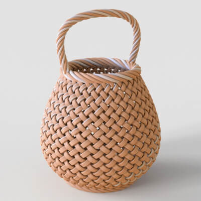 Basket With Handle
