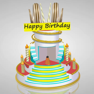 Birthday Cake by Furqan03