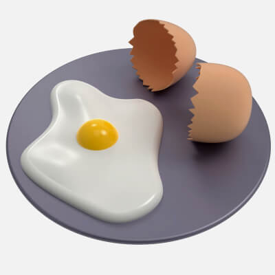 Broken Egg Artpiece