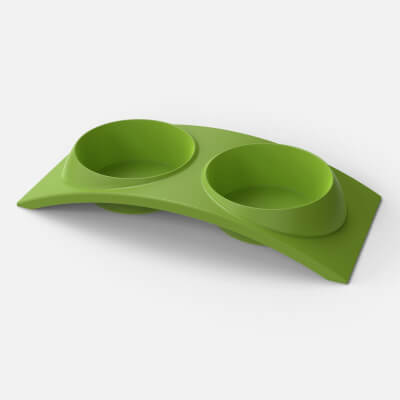 Cat and Dog Food Plate