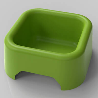 Cat Food Bowl