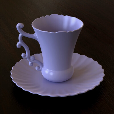 Cup with Saucer Set