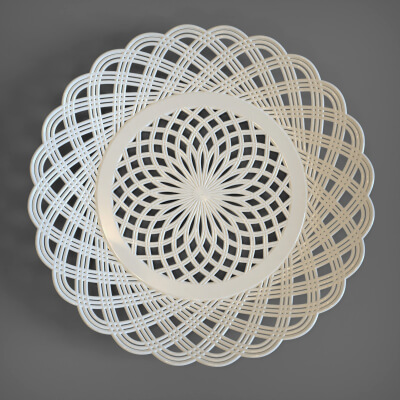 Printable Decorative Plate