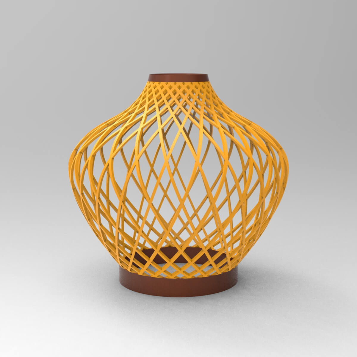 Printable Lampshade - 3D Model by Furqan03