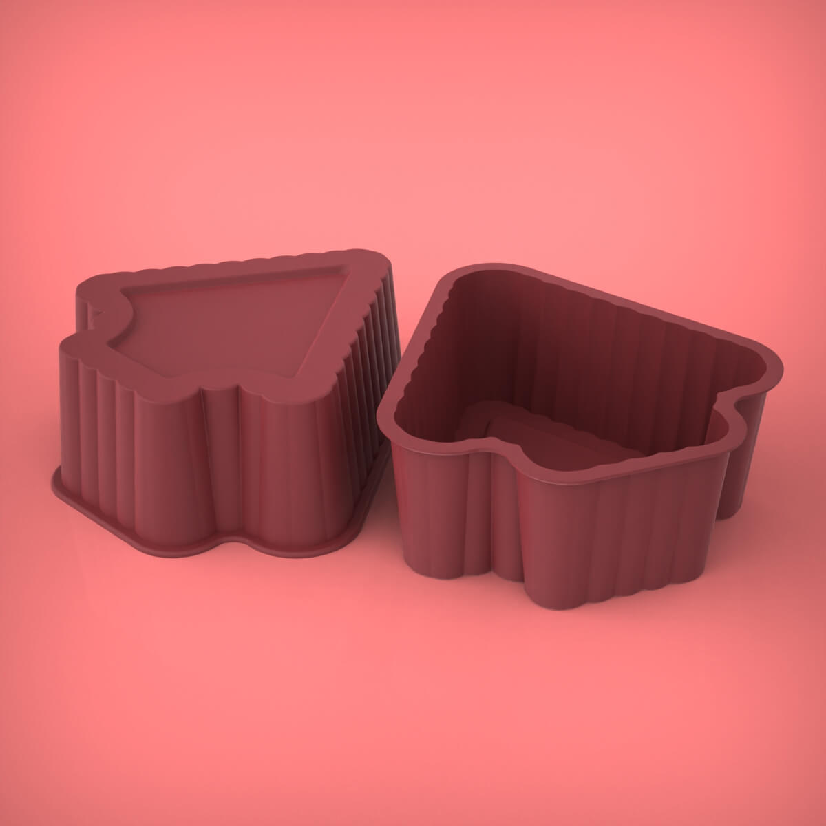 Printable Muffin Cup - 3D Model by Furqan03