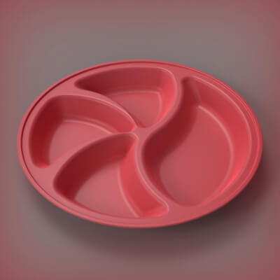 Printable Partition Plate
