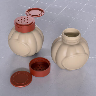 Pumpkin Shaker Spice Jar