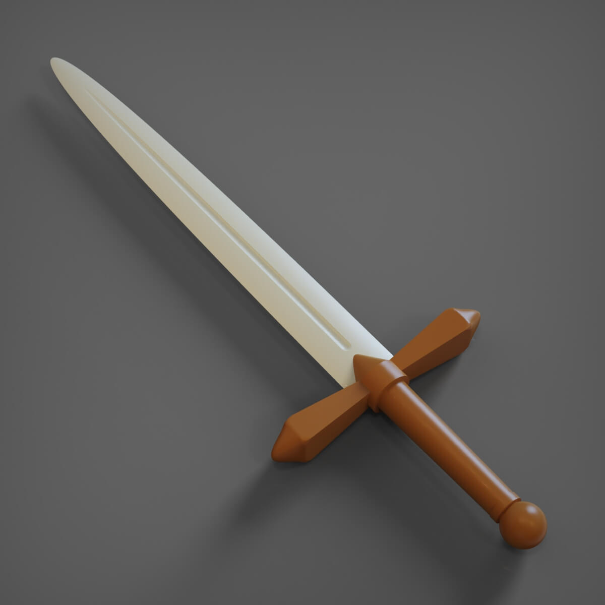 Printable Sword 3D Model by Furqan03