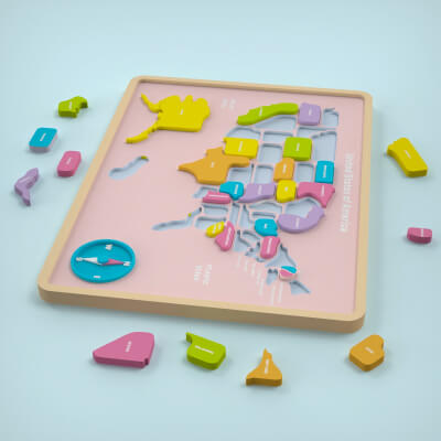 USA Map Puzzle