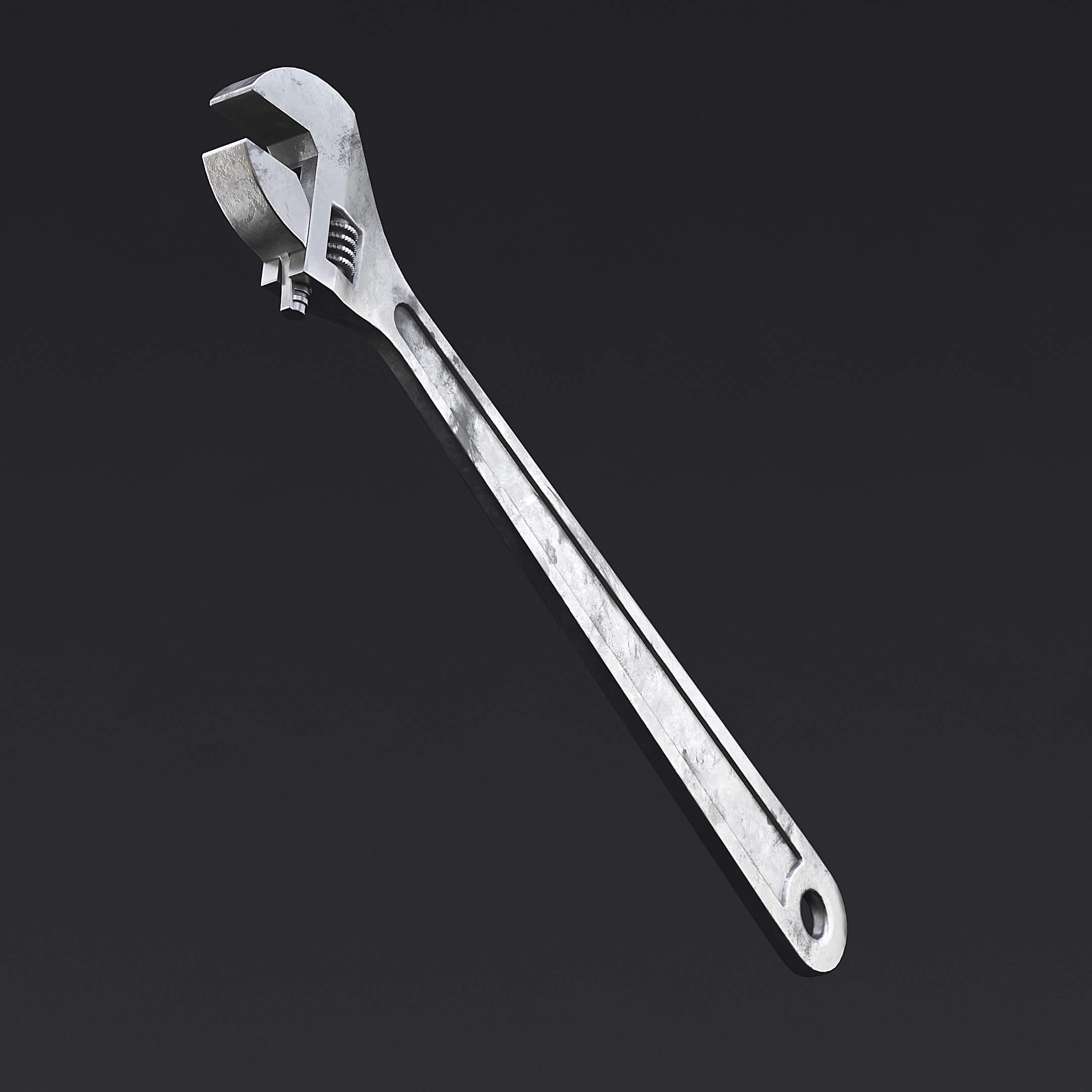 Adjustable Wrench 3D Model by fusemesh