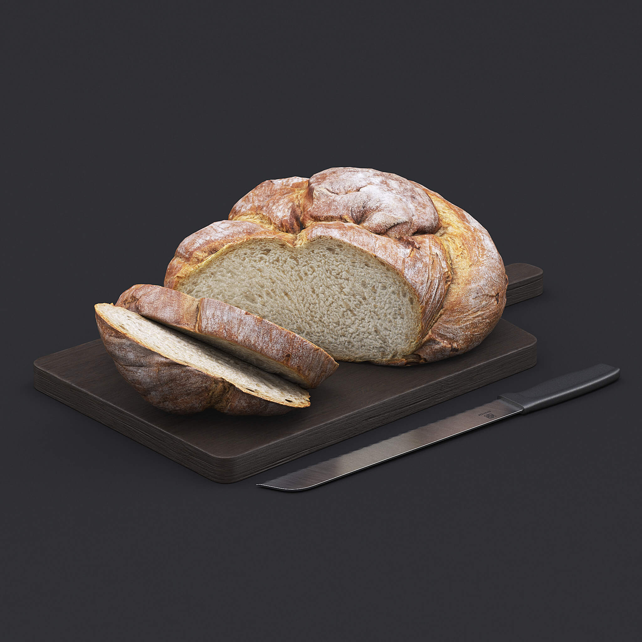 Bread Board II - 3D Model by fusemesh