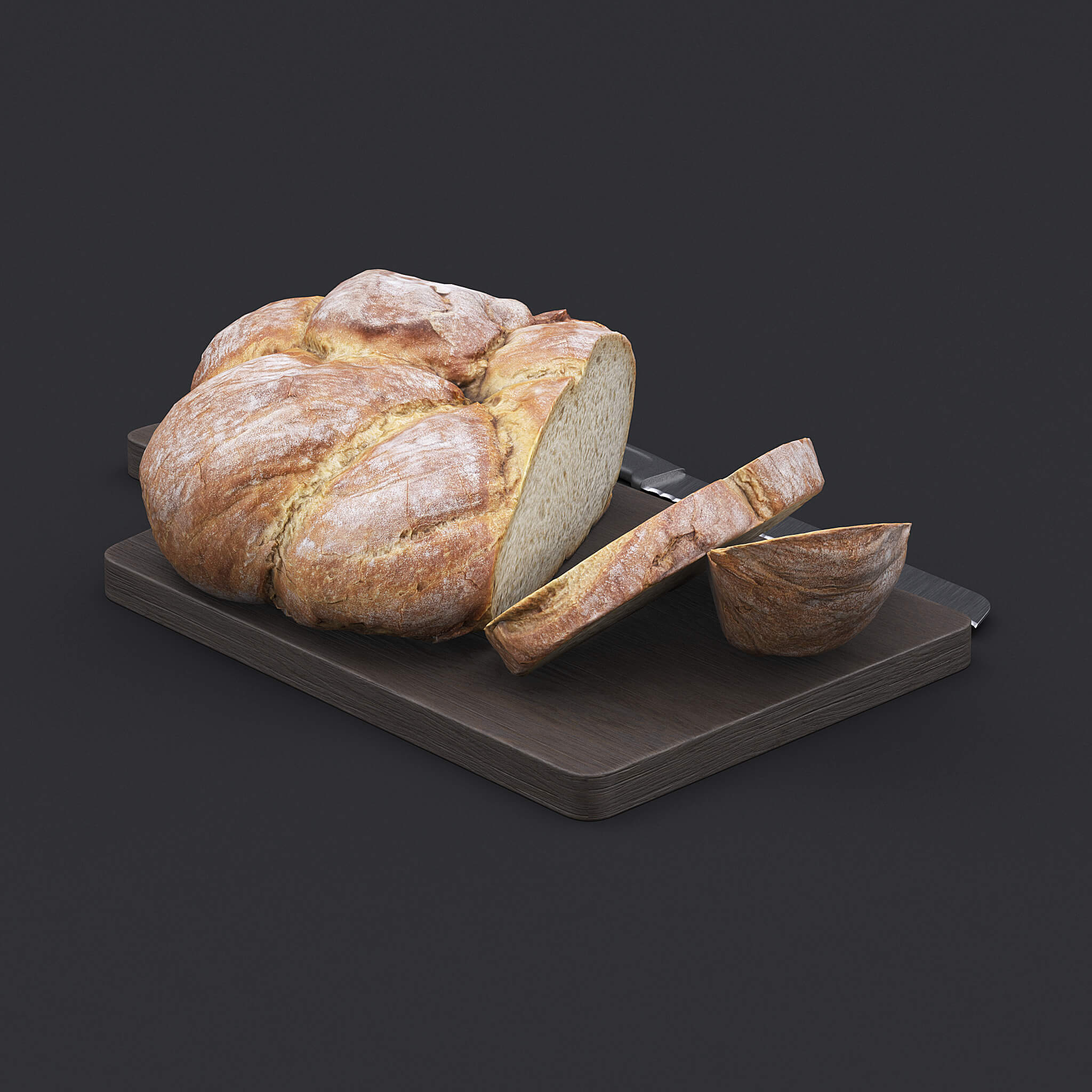 Bread Board II - 3D Model by fusemesh