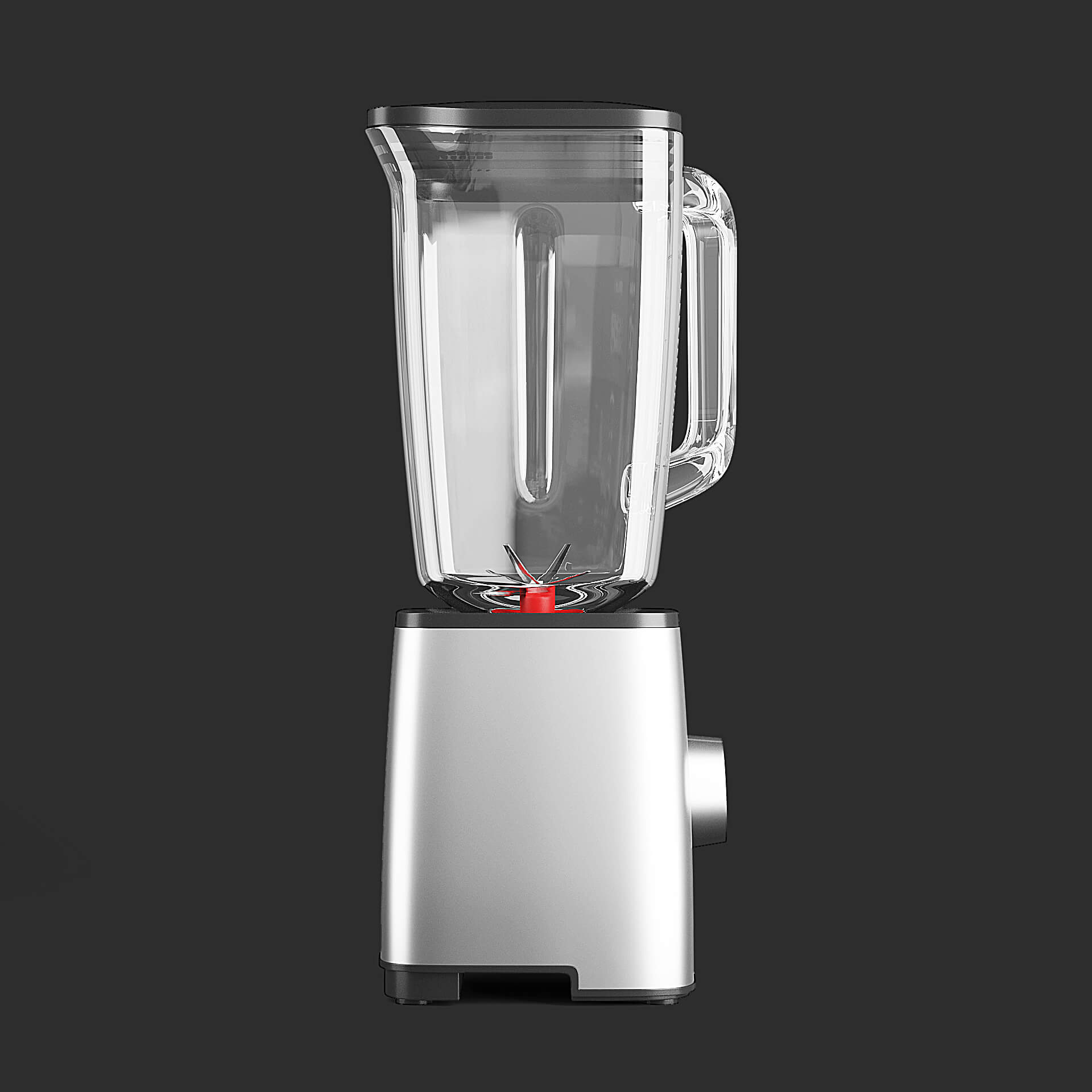 Counter Blender 3D Model by fusemesh