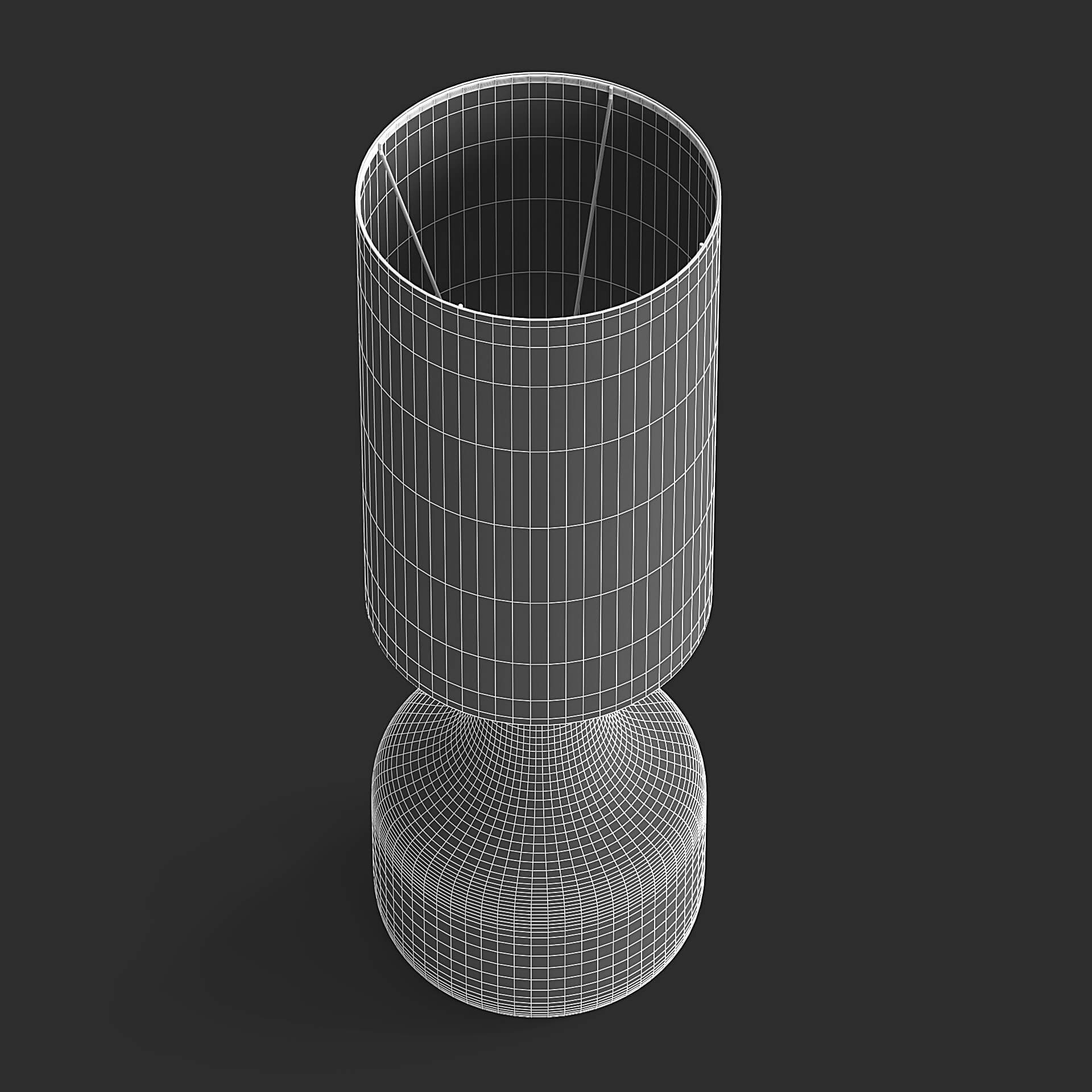 Glass Lamp Glass Lamp 3D Model by fusemesh