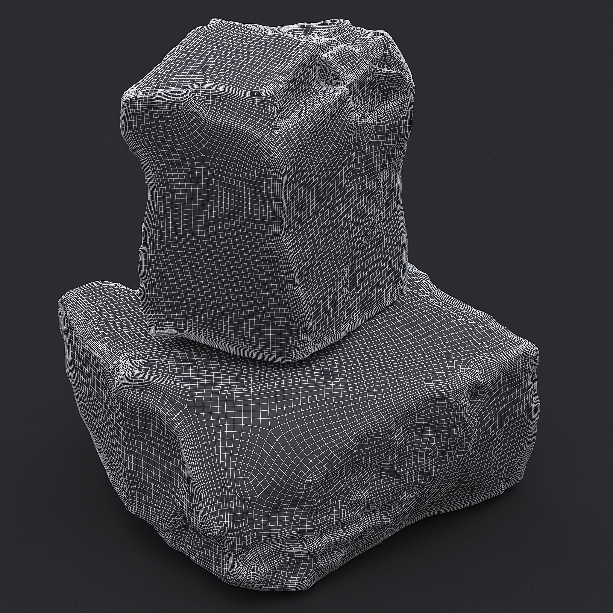 Stone VII 3D Model by fusemesh