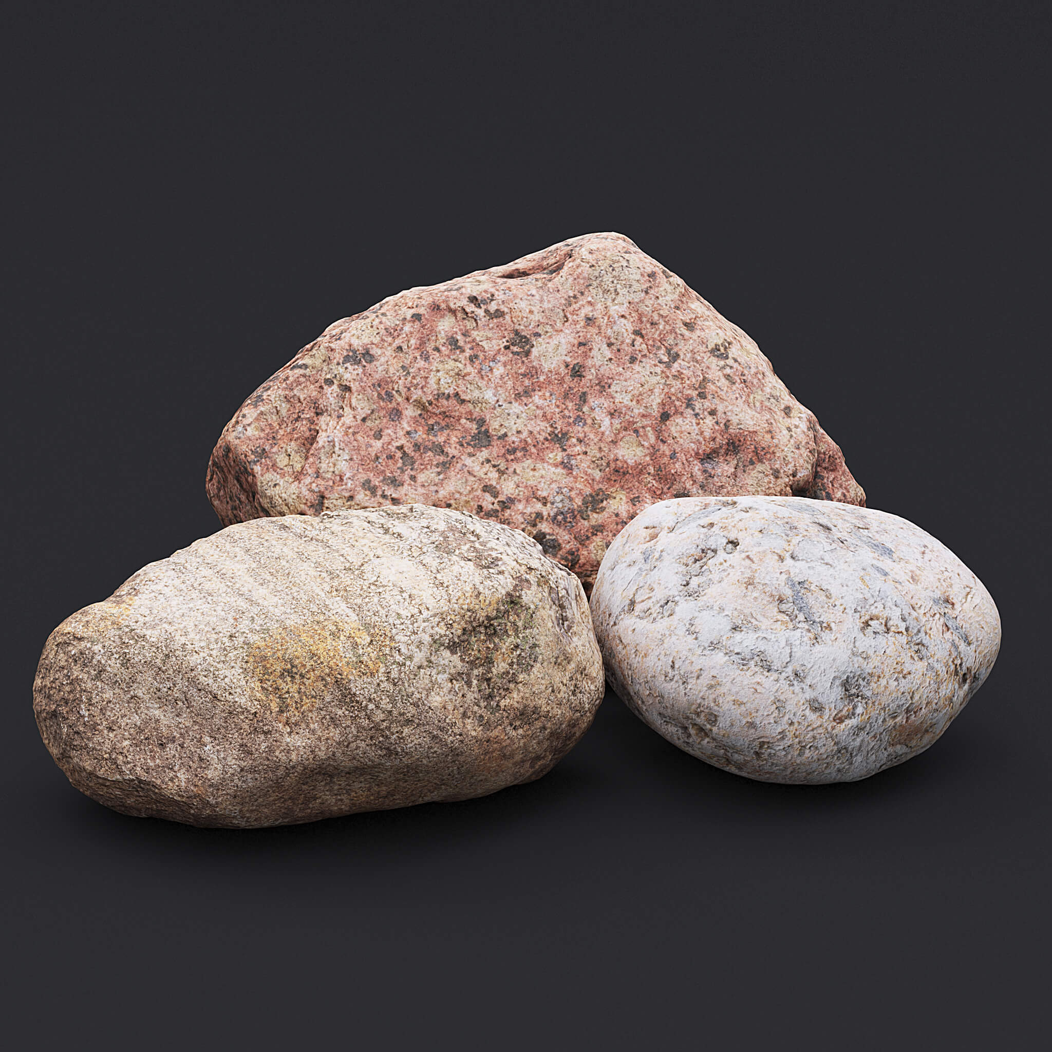 Stone Xviii 3D Model by fusemesh