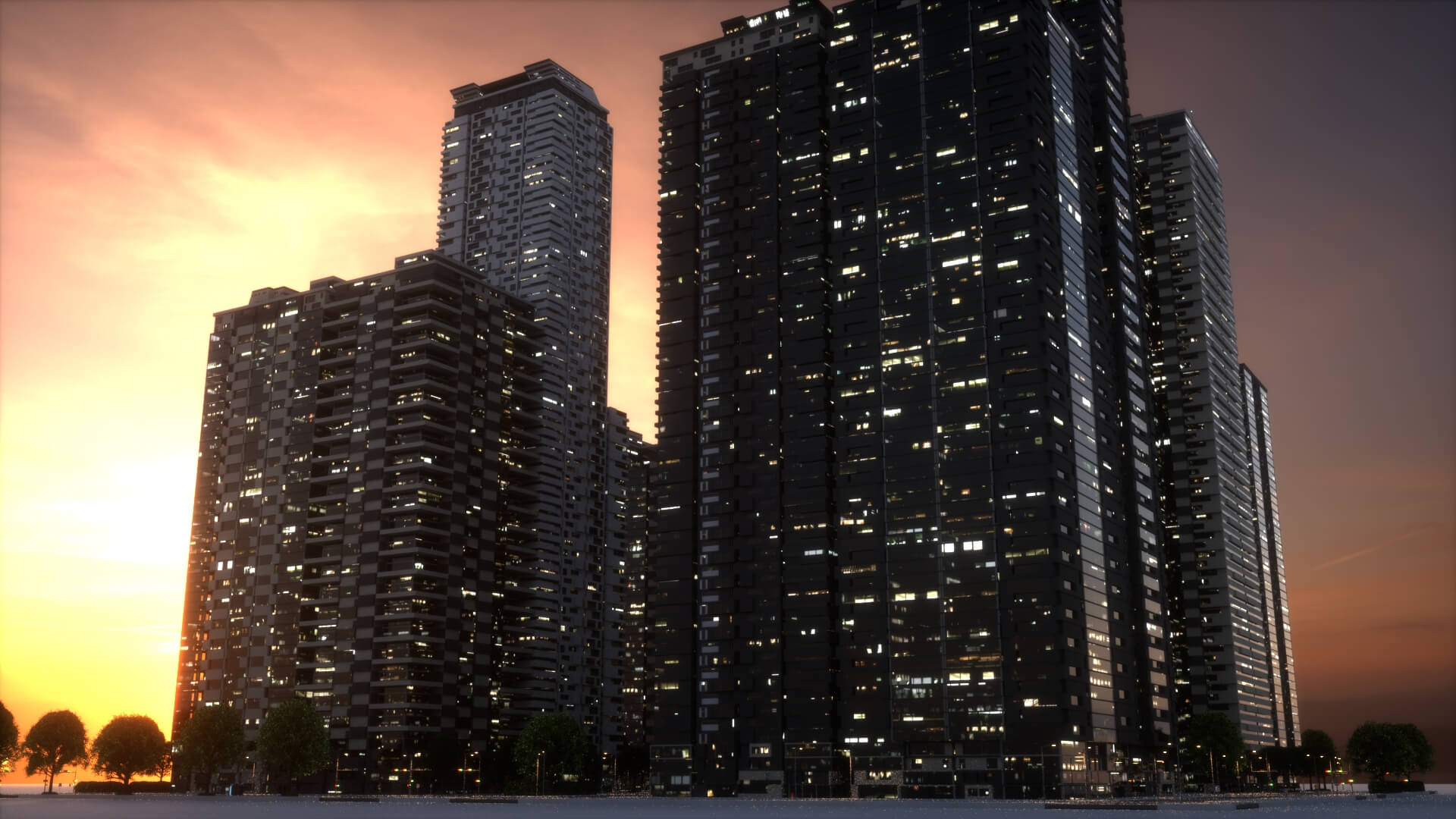 City Block Type B13 - 3D Model by Fwcolbert3D2